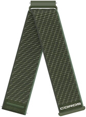 Nylonowy pasek Coros (pro Apex 4 42mm, Pace 4, Pace Pro aj.), zielony, Quick Release