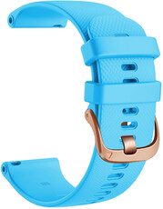 pasek silikonowy Ricardo Aprica 18mm, Blue, Quick Release
