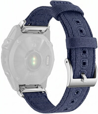 pasek nylonowy Ricardo Ortisei 22mm, Blue/Silver, QuickFit