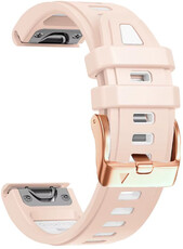 pasek silikonowy Ricardo Pozza 20mm, Beige, QuickFit