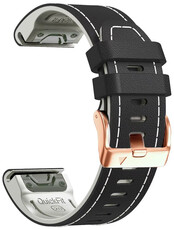 pasek skórzany Ricardo Sansicario 20mm, Black, QuickFit