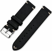 Pasek skórzany Ricardo Alba premium, Black, Quick Release