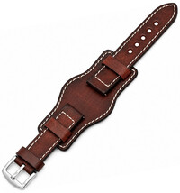Skórzany pasek Ricardo Asti premium, Red, Quick Release