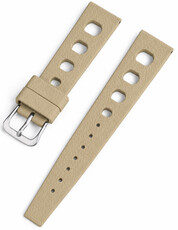 Gumowy pasek Ricardo Riva premium 20mm, Khaki, Quick Release