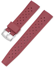 Gumowy pasek Ricardo Salerno premium 20mm, Red, Quick Release