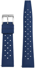 Gumowy pasek Ricardo Terni premium 20mm, Blue, Quick Release