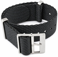 Pasek tekstylny Ricardo Mantova premium, Gray, NATO