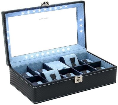 Etui na zegarek Friedrich Lederwaren Carbon 32059-5
