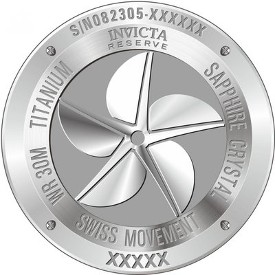 Invicta Reserve Slim Quartz 44mm 23761