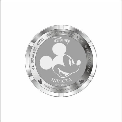 Invicta Disney Lady Quartz 27383 Mickey Mouse Limited Edition 3000pcs