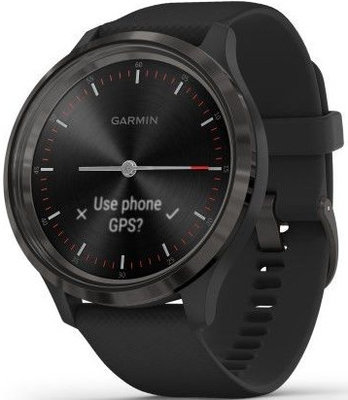 Garmin Vívomove3 Sport, Slate/Black Band