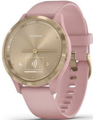 Garmin Vívomove 3S Sport, Light Gold / Pink Band