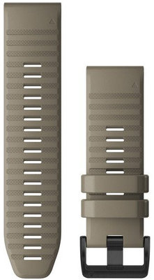Silikonowy pasek Garmin 26mm (pro Garmin Fenix 8/7X/6X (51mm), Tactix aj.), beżowy V1, QuickFit