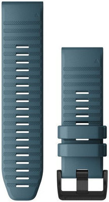 Silikonowy pasek Garmin 26mm (pro Garmin Fenix 8/7X/6X (51mm), Tactix aj.), niebieski V2, QuickFit