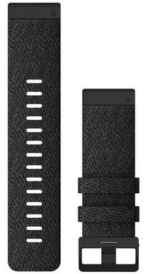 Nylonowy pasek Garmin 26mm (pro Garmin Fenix 8/7X/6X (51mm), Tactix aj.), szary, QuickFit