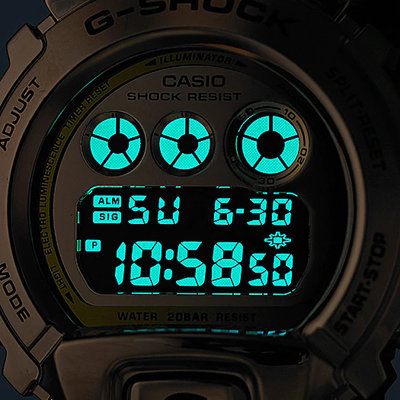 Casio G-Shock GM-6900G-9ER Metal Covered - DW-6900 Release 25th Anniversary Edition