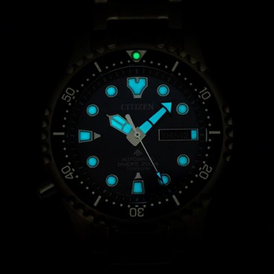 Citizen Promaster Marine Automatic Diver's Super Titanium NY0100-50ME