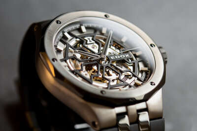 Edox Delfin Mecano Automatic 85303 357GN NGN