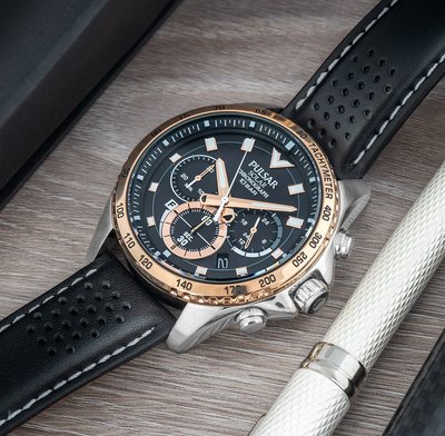 Pulsar Accelerator Solar Chronograph PZ5110X1