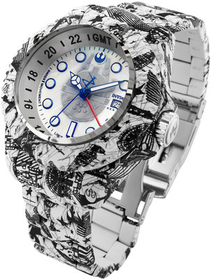 Invicta Star Wars Quartz GMT 33309 Rebel Alliance Limited Edition 1977pcs