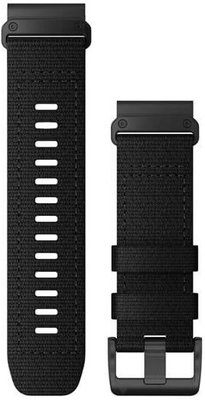 Pasek nylonowy Garmin 26mm (do Garmin Fenix 8/7X/6X (51mm), Tactix i inne), czarny, QuickFit, 010-13010-00