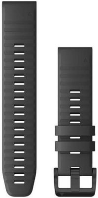 Pasek silikonowy Garmin 22mm (do Garmin Fenix 8/7/6 (47mm), Epix 2 i inne), szary V1, QuickFit, 010-12863-22