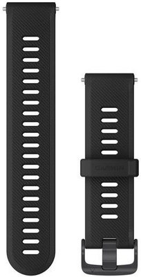 Silikonowy pasek Garmin 22mm (pro Forerunner 745), czarny