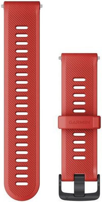 Pasek silikonowy Garmin (do Forerunner 745), czerwony, 010-11251-9C