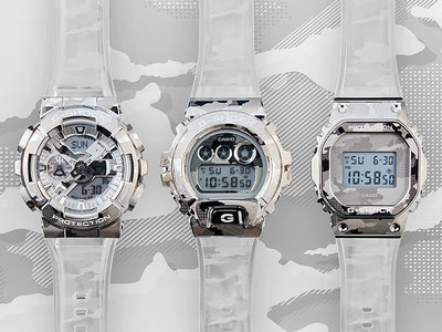 Casio G-Shock Original GM-6900SCM-1ER Skeleton Camouflage Series