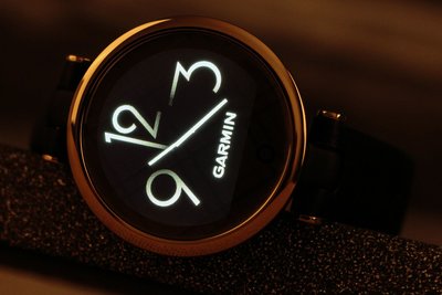Garmin Lily Classic Cream Gold / Black, Leather Band