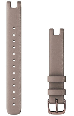 Skórzany pasek Garmin 14mm (pro Lily), brązowy V1