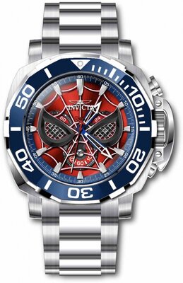 Invicta Marvel Quartz 48mm 35096 Spiderman Limited Edition 4000pcs