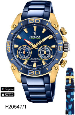 Festina Chrono Bike 2021 20547/1 Hybrid Connected Special Edition (+ zapasowy pasek)