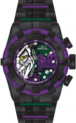 Invicta DC Comics Quartz 53mm 35321 Joker Limited Edition 4000pcs