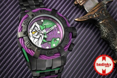 Invicta DC Comics Quartz 53mm 35321 Joker Limited Edition 4000pcs