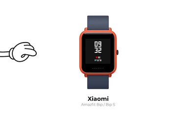 Ochronne 3D szkło Mosh Tempered Glass Protector 0.5mm pro Amazfit Bip / Bip Z