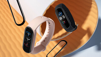 Ochronne 3D szkło Mosh Tempered Glass Protector 0.5mm pro Xiaomi Mi Band 5 (2ks)