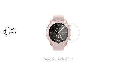 Ochronne szkło Mosh Tempered Glass Protector 0.3mm pro Amazfit GTR 42mm