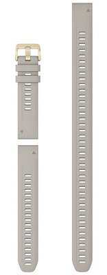 Pasek silikonowy Garmin 20mm (do Garmin Fenix 8/7S/6S (43mm), itp.), szary, QuickFit, + przedłużona część, 010-13027-00