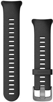 Silikonowy pasek Garmin (pro Forerunner 45S), czarny