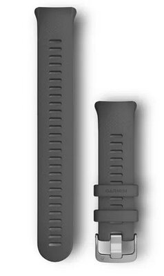 Pasek silikonowy Garmin (Swim 2), szary, 010-12929-02