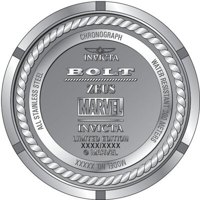 Invicta Marvel Quartz 53mm 35164 Spiderman Limited Edition 3000pcs