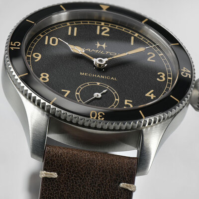 Hamilton Khaki Aviation Pilot Pioneer Mechanical Small Second H76719530