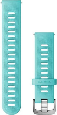 Pasek silikonowy Garmin 20mm (do Venu, Venu Sq, Venu 2 plus itd.), niebieski V2, Quick Release, 010-11251-9R