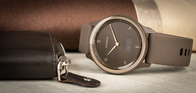 Garmin Vívomove Sport Peach Gold / Cocoa Band