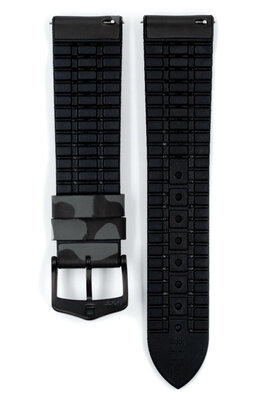 Pasek kauczukowy Hirsch John L 0925088030-5, maskowany, kauczuk naturalny, długość L, Quick Release