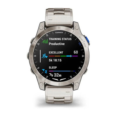 Garmin D2 Mach 1, Vented Titanium Bracelet (+ pasek zamienny)