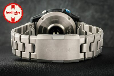 Garmin D2 Mach 1, Vented Titanium Bracelet (+ pasek zamienny)