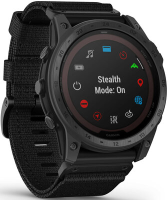 Garmin Tactix 7 Pro Solar Sapphire Black Nylon Band (+ pasek zamienny)