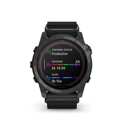 Garmin Tactix 7 Pro Solar Sapphire Black Nylon Band (+ pasek zamienny)